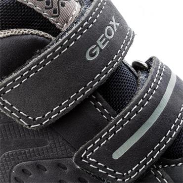 GEOX 2 STRAP VEL RUNNER - NAVY GREY