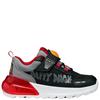 GEOX KIDS LOONEY TUNES LIGHTS TRAINER - BLACK RED
