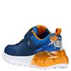 GEOX KIDS LOONEY TUNES LIGHTS TRAINER - NAVY ORANGE