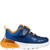 GEOX KIDS LOONEY TUNES LIGHTS TRAINER - NAVY ORANGE