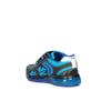 GEOX BOYS 2 VELCRO STRAP LIGHTS TRAINER - BLACK BLUE