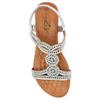 LUNAR WOMENS SANDAL - SILVER