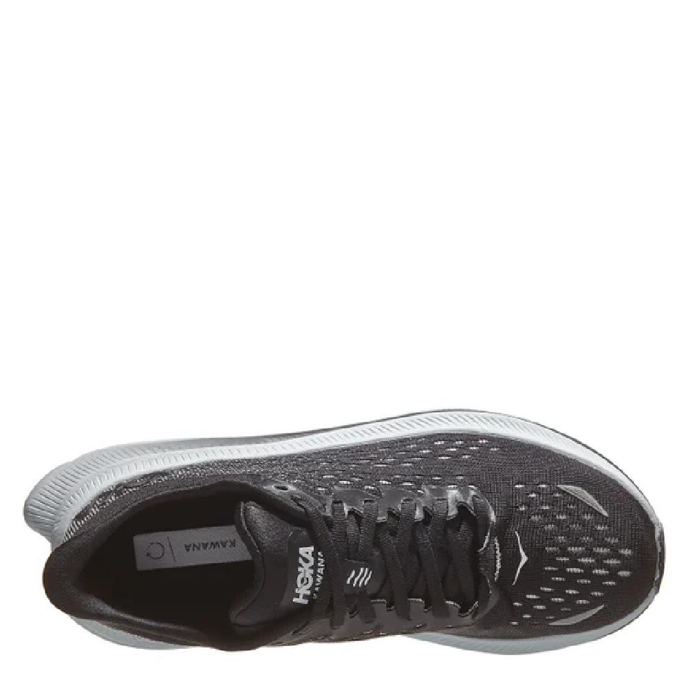 HOKA WOMENS LACE TRAINER BLACK WHITE Paul Byron Shoes Ireland