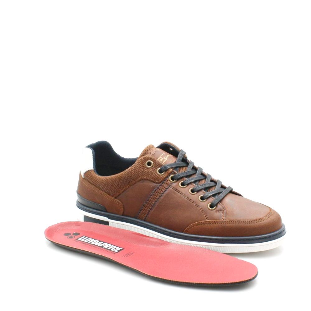 TOMMY BOWE MENS LACE CASUAL SHOE TAN NAVY Paul Byron