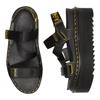 DR MARTENS WOMENS WEDGE SANDAL - BLACK