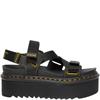 DR MARTENS WOMENS WEDGE SANDAL - BLACK