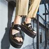 DR MARTENS WOMENS WEDGE SANDAL - BLACK