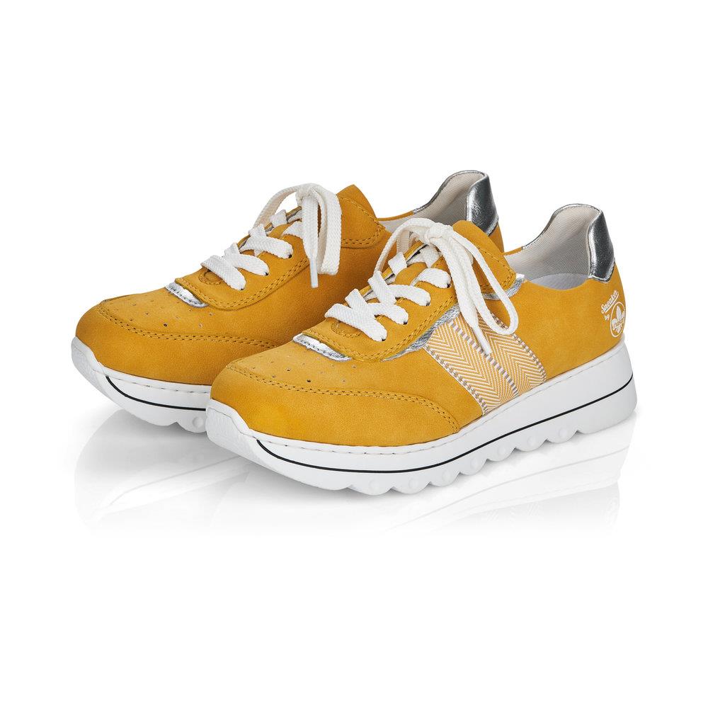 rieker clean lace trainer