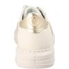 LAURA WOMENS LACE TRAINER - CREAM LEATHER