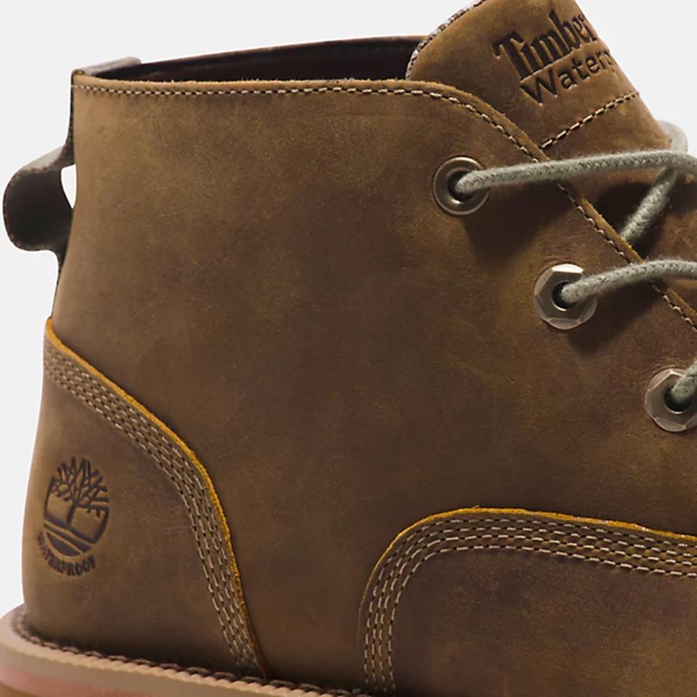 TIMBERLAND MENS WATERPROOF LACE BOOT - RUST | Paul Byron Shoes | Ireland