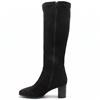 SUSST WOMENS SQUARE TOE HIGH LEG BOOT - BLACK