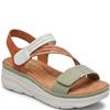 REDZ WOMENS WEDGE STRAP SANDAL - EARTH
