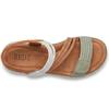 REDZ WOMENS WEDGE STRAP SANDAL - EARTH