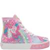 LELLI KELLY GIRLS UNICORN ZIP LACE BOOT - WHITE MULTI