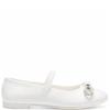 LELLI KELLY GIRLS BOW STRAP SHOE - WHITE