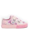 LELLI KELLY GIRLS FLUTTER STRAP TRAINER - ROSE