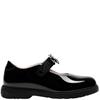 LELLI KELLY GIRLS DELILAH STRAP SHOE - BLACK PATENT