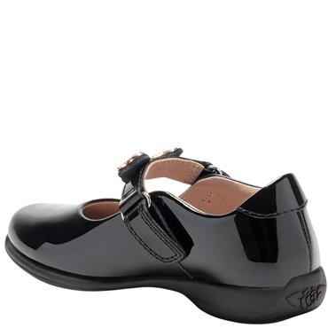 LELLI KELLY GIRLS TAYLOR SCHOOL SHOE - BLACK PATENT