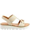 HEAVENLY FEET WOMENS SANDAL - BEIGE
