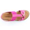 HEAVENLY FEET WOMENS SANDAL - FUCHSIA