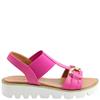 HEAVENLY FEET WOMENS SANDAL - FUCHSIA