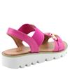 HEAVENLY FEET WOMENS SANDAL - FUCHSIA