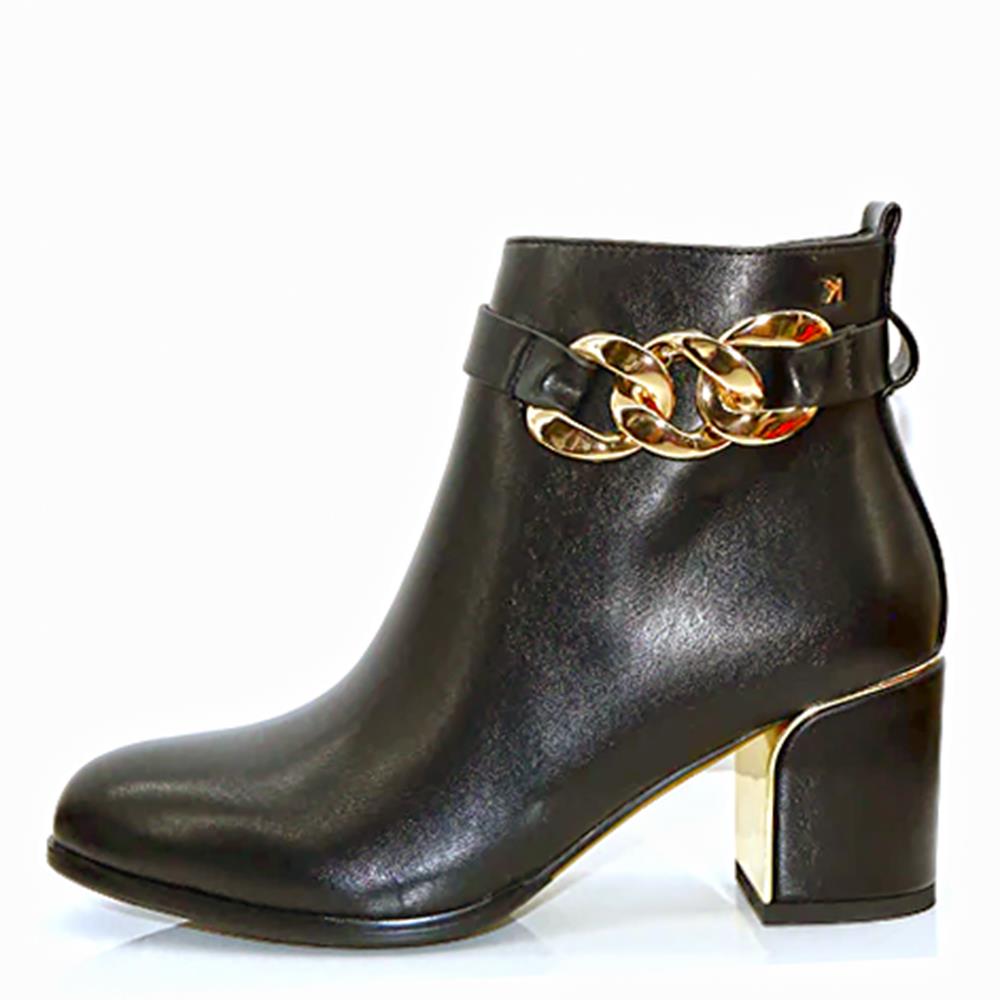 KATE APPLEBY WOMENS ZIP ANKLE BOOT BLACK Paul Byron Shoes Ireland