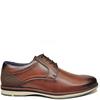 MARCOZZI MENS LACE CASUAL SHOE - COGNAC