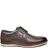 MARCOZZI MENS LACE CASUAL SHOE - OAK