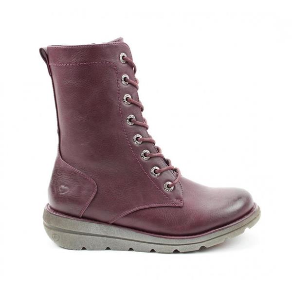HEAVENLY FEET WOMENS ZIP LACE 3/4 BOOT 