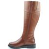 HEAVENLY FEET WOMENS ZIP HIGH LEG BOOT - TAN