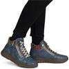 RIEKER WOMENS ANKLE BOOT - BLUE