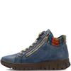 RIEKER WOMENS ANKLE BOOT - BLUE