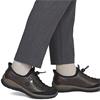 RIEKER WOMENS ELASTIC ZIP COMFORT SHOE - BROWN