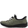 RIEKER WOMENS ELASTIC COMFORT SHOE - GREEN