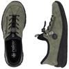 RIEKER WOMENS ELASTIC COMFORT SHOE - GREEN