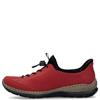 RIEKER WOMENS ELASTIC COMFORT SHOE - RED