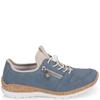 RIEKER WOMENS ZIP PULL CORD TRAINER - BLUE