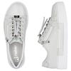 RIEKER WOMENS TRAINERS - SILVER PLATINUM