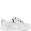 RIEKER WOMENS TRAINERS - SILVER PLATINUM