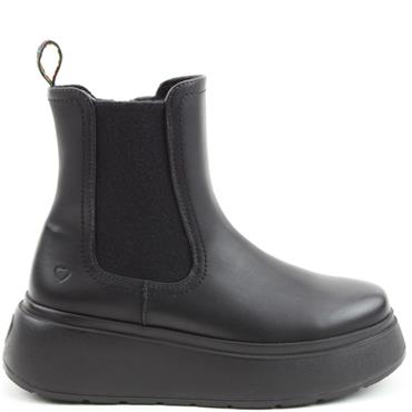 HEAVENLY FEET WOMENS ANKLE BOOT - BLACK