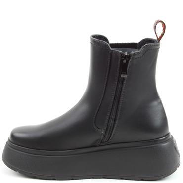 HEAVENLY FEET WOMENS ANKLE BOOT - BLACK