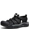 KEEN MENS WATERPROOF OUTDOOR SANDAL - BLACK GREY