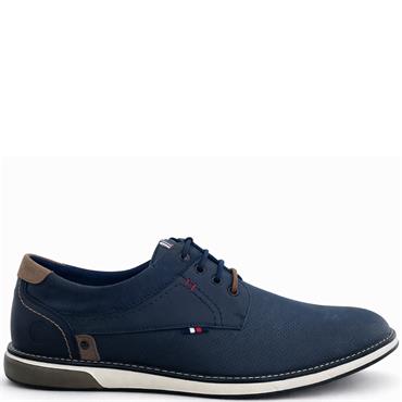 NINETY 78 BOYS LACE CASUAL SHOE - NAVY