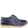NINETY 78 MENS LACE CASUAL SHOE - NAVY