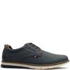 NINETY 78 MENS LACE CASUAL SHOE - NAVY TAN
