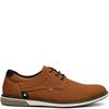 NINETY 78 MENS LACE CASUAL SHOE - TAN NAVY