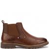 NINETY 78 MENS CHELSEA ANKLE BOOT - BROWN