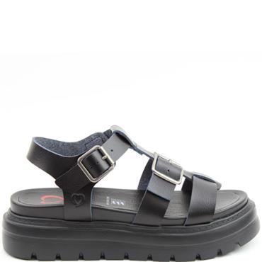 HEAVENLY FEET WOMENS SANDAL - BLACK