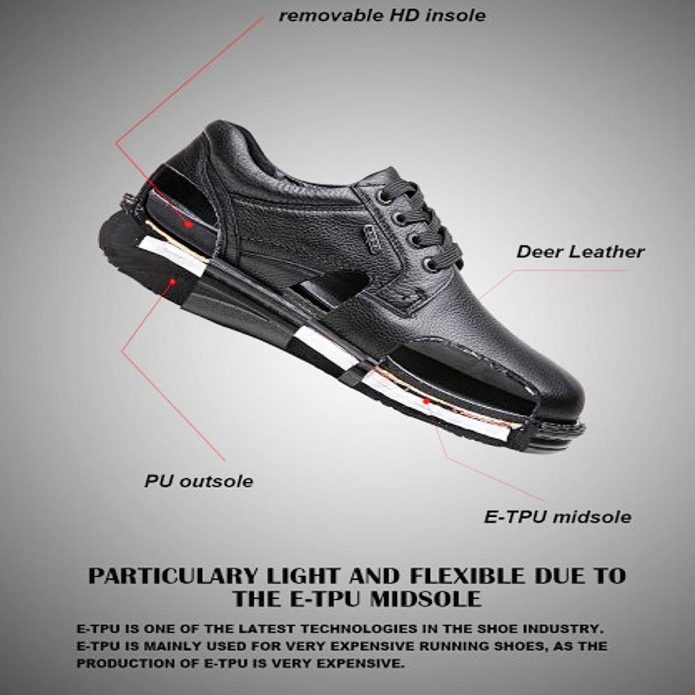 G COMFORT MENS WATERPROOF VELCRO SHOE COGNAC LEATHER Paul Byron